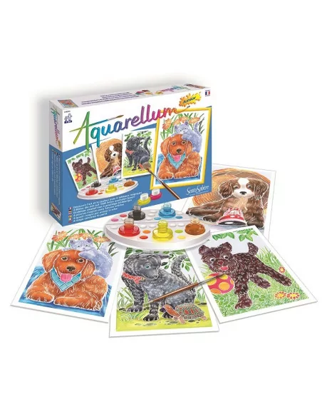 Sentosphere - Akwarele junior - Szczeniaki