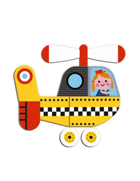 Magnetyczna książka - Środki transportu