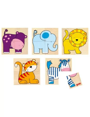 Puzzle i memory - zwierzęta z Zoo