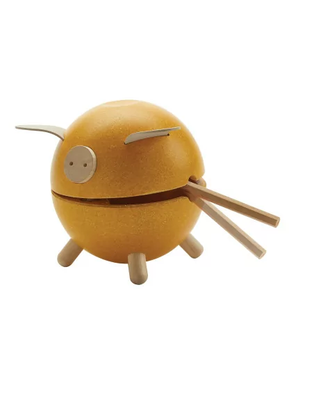 Żółta świnka-skarbonka "Orchard"