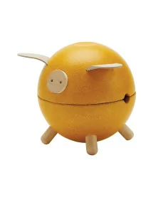 Żółta świnka-skarbonka...