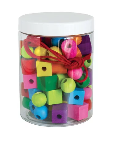 Korale do nawlekania, zestaw 92 szt.