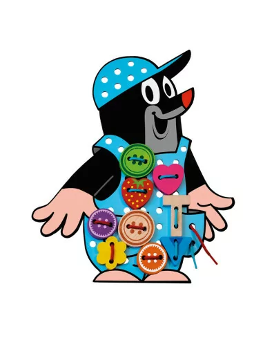 Wyszywanka Krecik i guziki