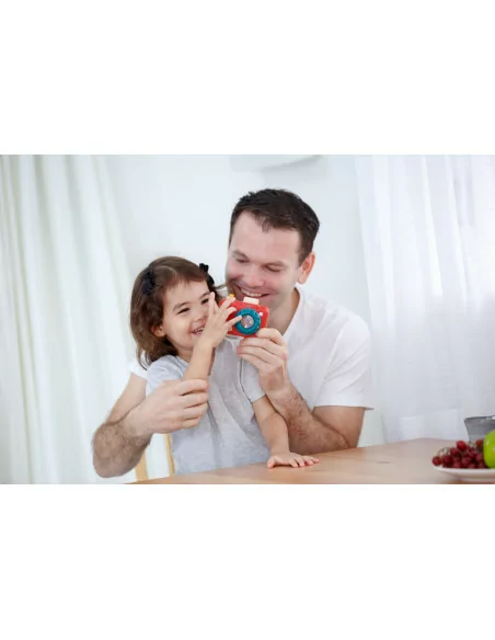 Aparat drewniany z kalejdoskopem