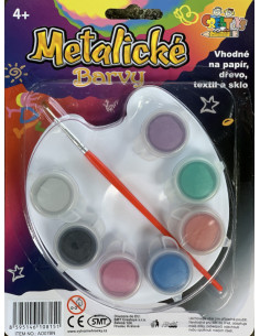 Farbki akrylowe metaliczne