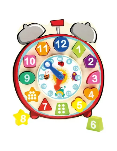 Drewniany sorter zegar