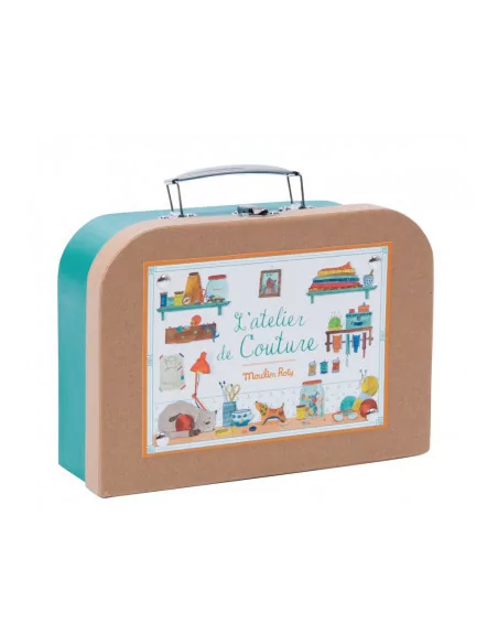 Robienie na drutach - zestaw w kuferku