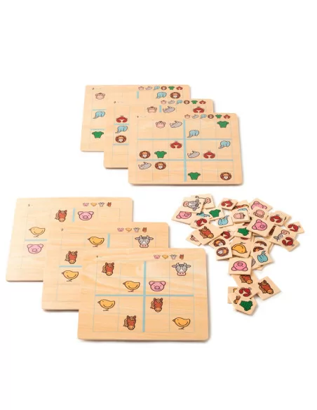 Toys for life - Sudoku, zwierzątka