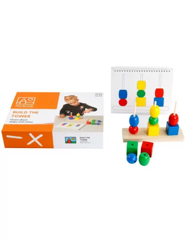 Toys for life - kolorowe wieże