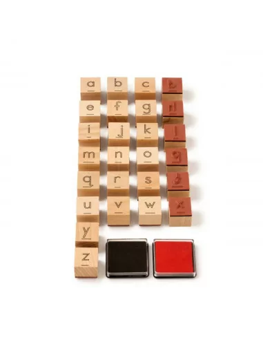 Toys for life - stempelki, mały alfabet