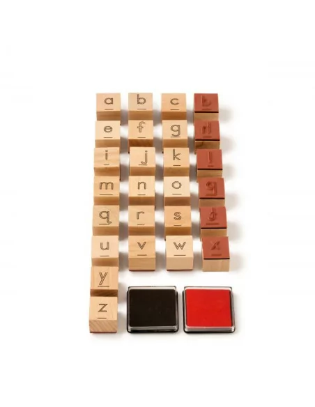 Toys for life - stempelki, mały alfabet