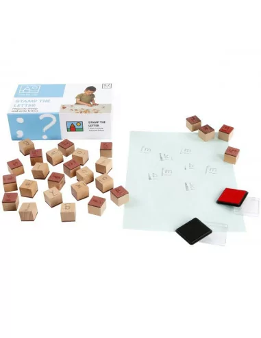 Toys for life - stempelki, mały alfabet