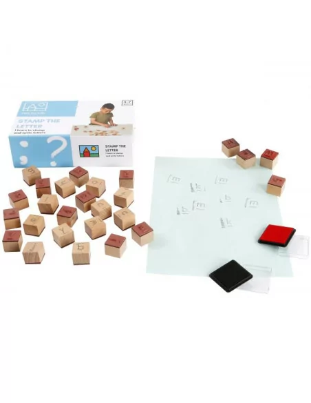 Toys for life - stempelki, mały alfabet