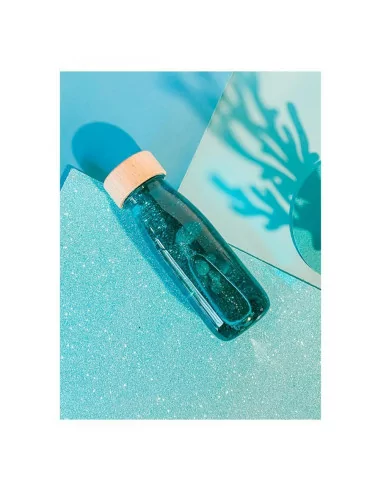 Sensoryczna wodna butelka - Turkusowa