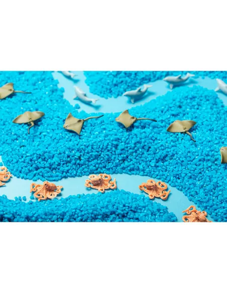 Sensoryczna butelka obserwacyjna - Morze