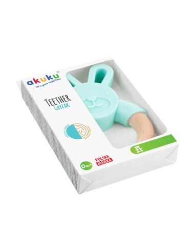 Akuku - Dziecięcy gryzak króliczek