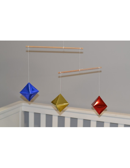 Montessori mobil - Octahedron
