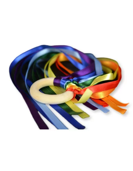 Sensoryczny krążek ze wstążkami