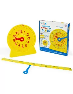 Duży zegar edukacyjny z...