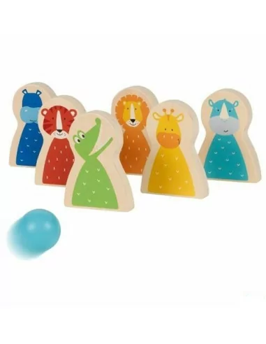 GOKI - Bowling - dzikie zwierzęta - kręgle...