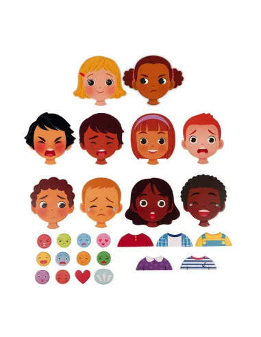 Janod - Gra - Emocje a uczucia - karty i...