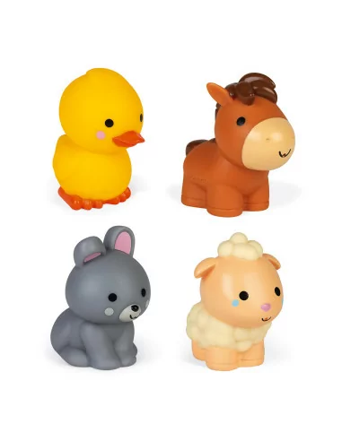 Hračka do vody - Domácí zvířátka, 4ks