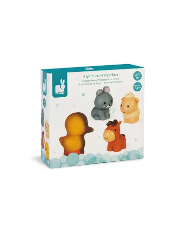 Hračka do vody - Domácí zvířátka, 4ks