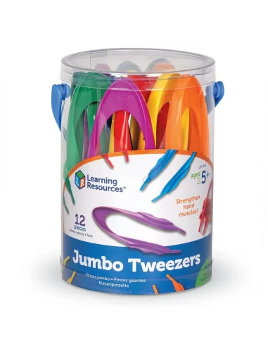 Kolorowe pęsety, 12 sztuk