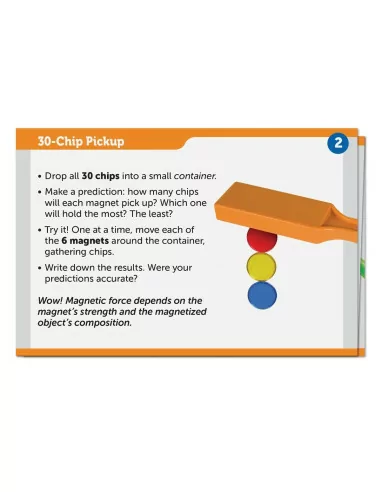 Eksperymenty magnetyczne - Magnet Movers, 39 sztuk