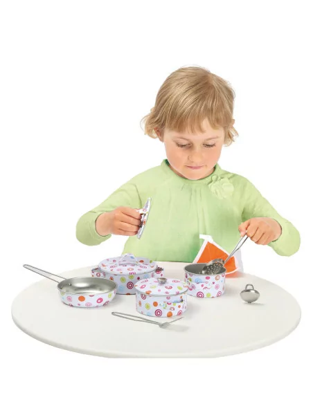 Zestaw garnków do gotowania, 11 sztuk