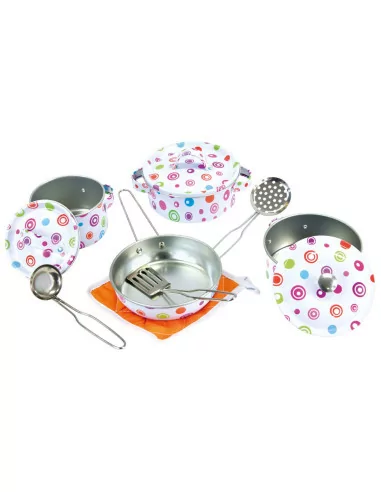 Zestaw garnków do gotowania, 11 sztuk