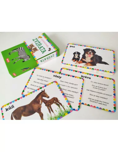 Výukové karty - Zvířata