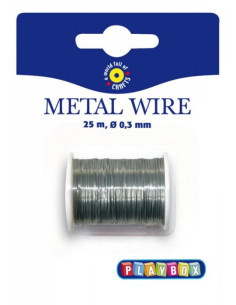 Drátek stříbrný, 25 m