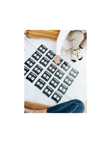 Kontrastowe memo - karty farma