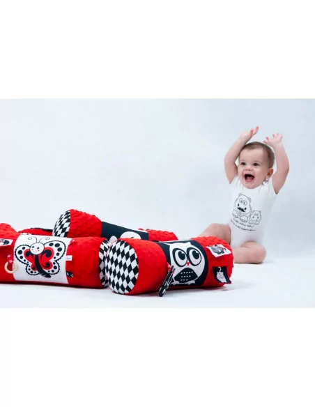 Kontrastní podpůrný válec s interaktivními prvky