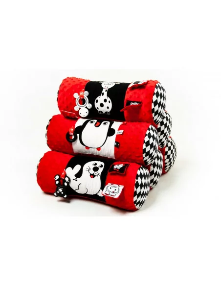 Kontrastní podpůrný válec s interaktivními prvky