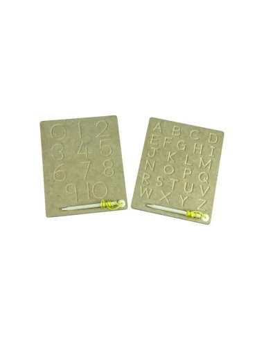 Tablice do odrysowywania liter i cyfr