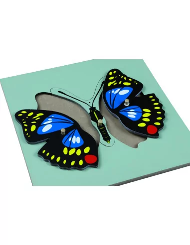 Puzzle ze zwierzętami - Motyl