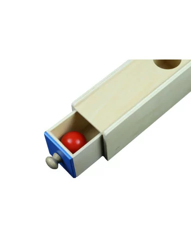 Drewniana kasetka z szufladką