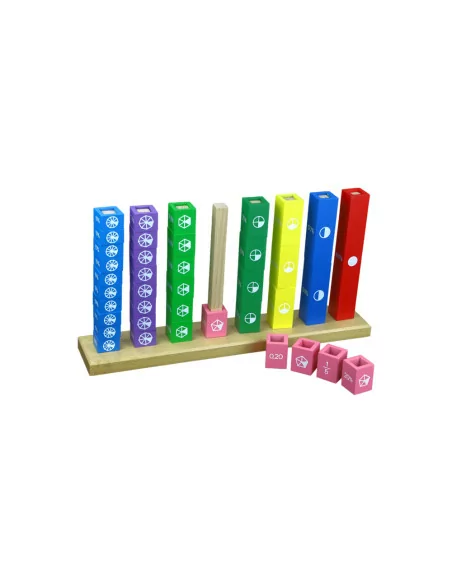 Wieża frakcyjna - Ułamki