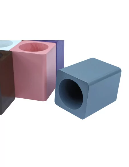 Zestaw 11 kolorowych pojemników na kredki