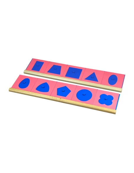 Metalowe ramki z figurami i podstawką