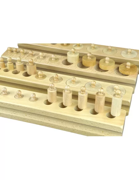 Cylindry do osadzania wykonane z drewna bukowego