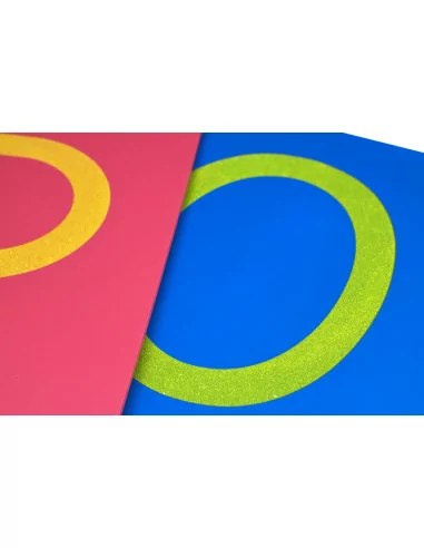 Szorstkie litery, drukowane-wielkie