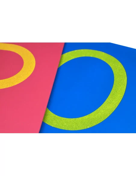 Szorstkie litery, drukowane-wielkie