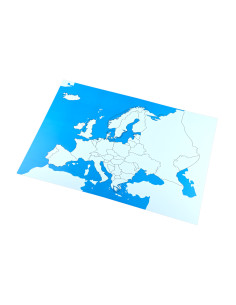 Europa - mapa kontrolna bez...