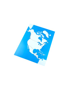 Ameryka Północna - mapa...