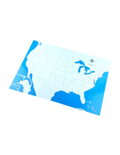 USA - mapa kontrolna bez...