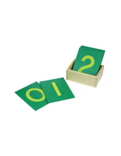 Szorstkie cyfry w pudełku