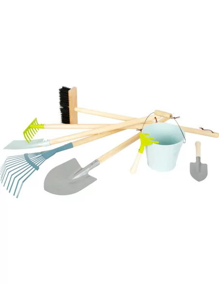 Duży zestaw narzędzi ogrodniczych